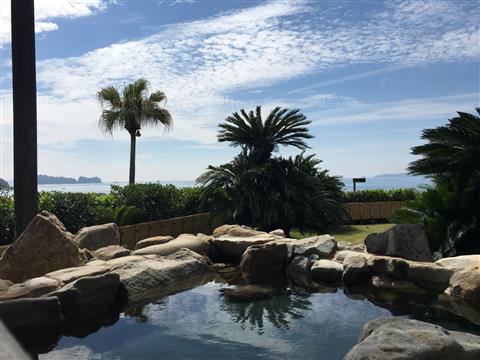 ホテルハーヴェスト南紀田辺　露天風呂